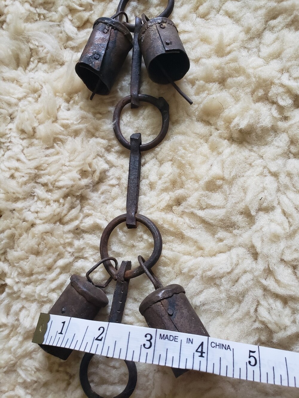 Vintage hand-forged Kutch bells - Picture 5 of 10